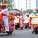 Kemeriahan Pawai Kendaraan Hias HUT ke-79 RI di Babel, Masyarakat tampak Antusias