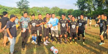 8 Tim Sepak Bola Berlaga di Turnamen U-38 Veteran Pangkalpinang, Diinisiasi Rocky Husada, Pj Walikota Budi Jadi Striker