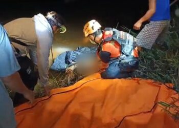 Tubuh Korban Diterkam Buaya di Sungai Mendo Kabupaten Bangka Akhirnya Ditemukan