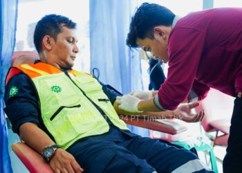 Program Donor Darah Rutin PT Timah dan PMI dalam Kegiatan Kemanusiaan
