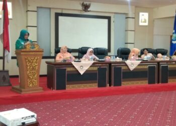 Pj Wako Lusje Beri Wejangan Ke Pengurus DWP Kota Pangkalpinang 