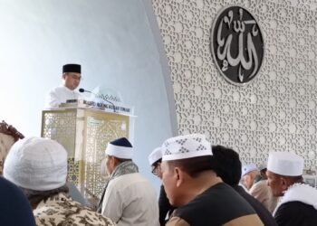 Khutbah Jumat di Masjid Kubah, Erzaldi Sampaikan Pesan Penting Ini