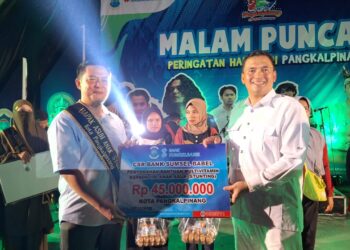 September 2024, Bank Sumsel Babel Salurkan Bantuan untuk Penurunan Stunting di Pangkalpinang