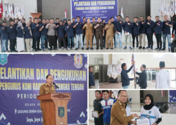 51 Pengurus KONI Bangka Tengah Periode 2024-2028 Resmi Dikukuhkan