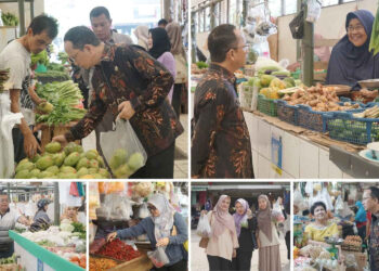 Ajak Pegawai Bateng Berbelanja di Pasar Tradisional, Begini Kata Algafry Rahman