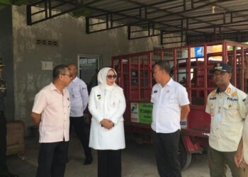 Pj Wako Pangkalpinang Pantau Langsung Ketersediaan Gas LPG 3 Kg