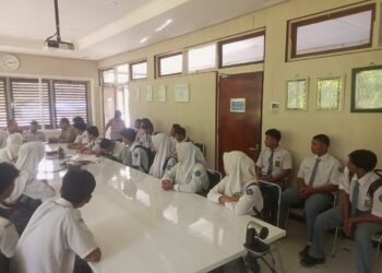 Dongkrak Pengembangan Pendidikan, PT Timah Fasilitasi Puluhan Pelajar SMK Negeri 1 Mentok PKL 