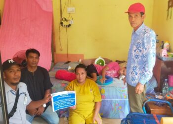 Ringankan Biaya Pengobatan Warga, PT Timah Serahkan Tali Asih Untuk Ega Warga Bangka Selatan 