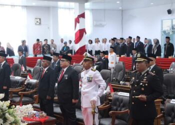 DPRD Kabupaten Bangka Gelar Paripurna Istimewa Mendengarkan Pidato Presiden RI