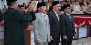 Pimpinan DPRD Babel Resmi Dilantik, Pj Gubernur Sugito: Akan mampu memberikan kontribusi yang nyata