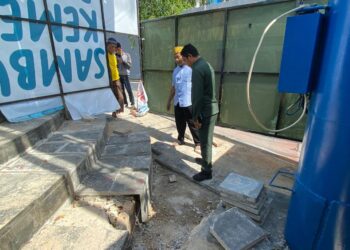 Pemilik Reklame Diminta Serius Perbaiki Pekarangan Masjid Kubah Timah, Lebih Sepekan Surat Teguran Dilayangkan