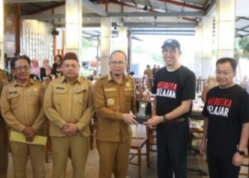 Bupati Algafry Diskusikan Pemetaan Pendidikan dengan Dirjen PDM Kemdikbudristek RI