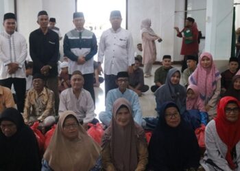 Pemkab Bangka Tengah Salurkan Bantuan di Desa Air Mesu