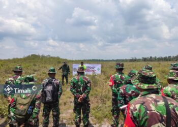 Rehabilitasi DAS di Kawasan Gunung Sepang, PT TAM dan Korem 045 Gaya Tanam 66.000 Pohon 