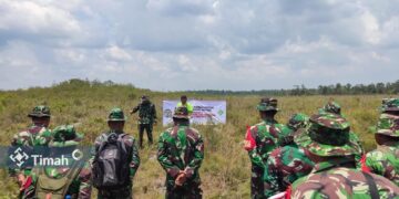 Rehabilitasi DAS di Kawasan Gunung Sepang, PT TAM dan Korem 045 Gaya Tanam 66.000 Pohon