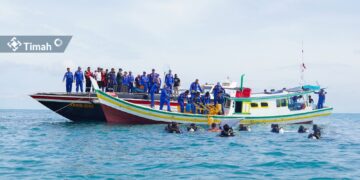 Transplantasi Terumbu Karang, Polairud Babel Gandeng PT Timah