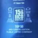 PT Timah Tbk Raih Kembali Penghargaan Top 50 MID Capitalization Public Listed Company 