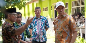 Wakil Ketua DPRD Babel Tinjau Fasilitas  SMA Negeri 2 Pangkalpinang