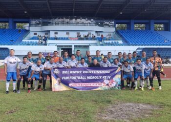 16 Tim Kesebelasan Sepakbola Ikuti Turnamen Fun Football Fourfeo Cup IV, Rocky Husada Berikan Apresiasi