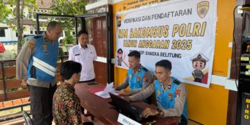 Tercatat Ada 51 Peserta Daftar Seleksi Rekrutmen Bakomsus Tahun Anggaran 2025 di Polda Babel