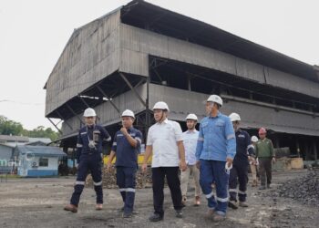 Dirut PT Timah Pantau Area Produksi Kundur, Ingatkan Terobosan dan Perbaikan
