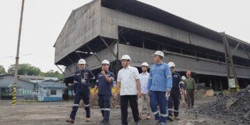 Dirut PT Timah Pantau Area Produksi Kundur, Ingatkan Terobosan dan Perbaikan