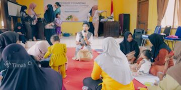 Gandeng AIMI Babel, PT Timah Gelar Pembelajaran Gizi Untuk Warga Cupat untuk Cegah Stunting 