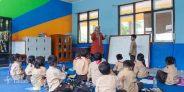PT Timah Bantu Sarana Belajar SDN 21 Gantung Beltim