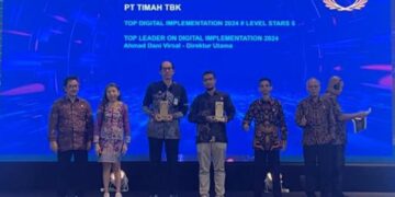 PT Timah Raih Dua Penghargaan Sekaligus dalam Top Digital Awards 2024