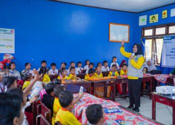 Perhatikan Gizi dan Kesehatan Anak Sekolah di Beltim, PT Timah Lakukan Penyuluhan bersama Dinkes
