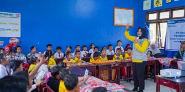 Perhatikan Gizi dan Kesehatan Anak Sekolah di Beltim, PT Timah Lakukan Penyuluhan bersama Dinkes
