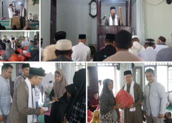 Bupati Bangka Tengah Beri Bantuan untuk Dhuafa dan Anak Yatim