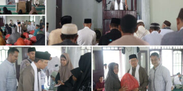 Bupati Bangka Tengah Beri Bantuan untuk Dhuafa dan Anak Yatim