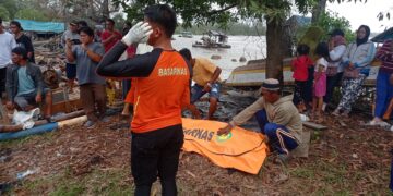 Rizki Ditemukan Terdampar di Pantai Romodong Pasca Hilang Dihantam Ombak Usai Mancing di Perairan Belinyu