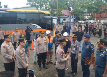 Kapolda Babel Cek Pos Pelayanan Bandara hingga Pelabuhan Jelang Nataru