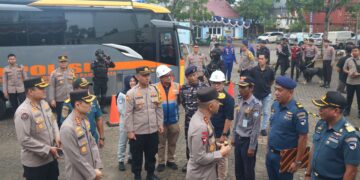 Kapolda Babel Cek Pos Pelayanan Bandara hingga Pelabuhan Jelang Nataru