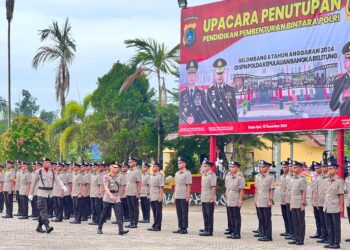 123 Bintara Polri SPN Polda Babel Resmi Dilantik, Ini Pesan Kapolda