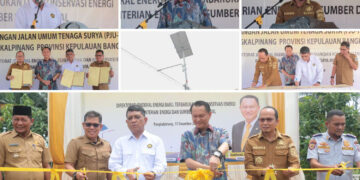 Pemkab Bangka Tengah Terima Hibah 35 Titik Lampu Penerangan Jalan dari KESDM