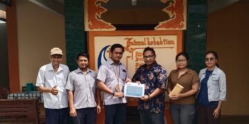 PT Timah Serahkan Bantuan ke Badan Kerjasama Antar Gereja Se-Pulau Kundur 