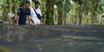Kelompok Usaha Sumber Rezeki Bangka Barat Terima Bantuan Usaha dari PT Timah