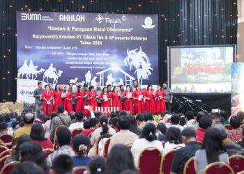 Semarak Perayaan Natal Oikumene PT TIMAH Tbk dan Anak Perusahaan