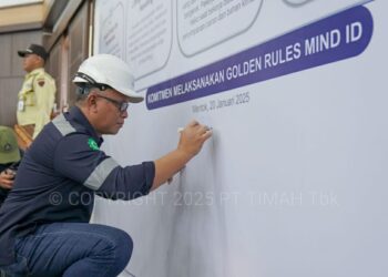 Komitmen K3, PT Timah Gelar Apel Akbar K3 Nasional