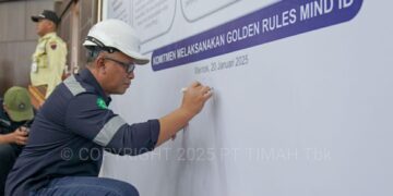 Komitmen K3, PT Timah Gelar Apel Akbar K3 Nasional