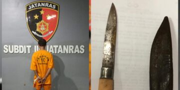 Kesal Utangnya Ditagih, Warga Pangkalpinang Ini Tusuk Temannya