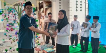 Kehadiran Dua Tahun Berturut PT Timah Dukung Kegiatan Pesta Adat Ruwah dan Khatam Quran Warga Desa Pusuk