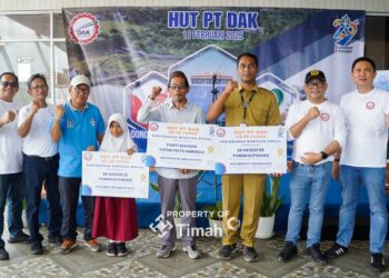 PT DAK Salurkan Bantuan Sosial ke Sekolah dan Panti Asuhan 