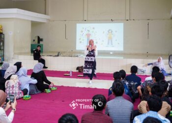 Cegah Stunting, PT Timah Bersama AIMI Edukasi Para Pelajar Program Pemali Boarding School 