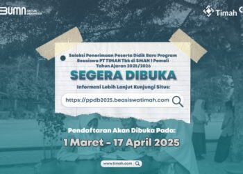 Program Kelas Beasiswa Pada SMAN 1 Pemali kembali Dibuka, Cek Jadwal Pendaftaranya
