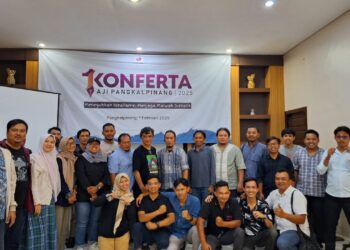 Ini Pesan Sekjen AJI Indonesia saat Pengukuhan Anggota dan Konferta di Pangkalpinang