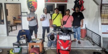 Nyolong Motor di Kantor Inspektorat Babel, Ternyata Oknum Honorer Ini Kerap Jual Helm Curian Lewat COD